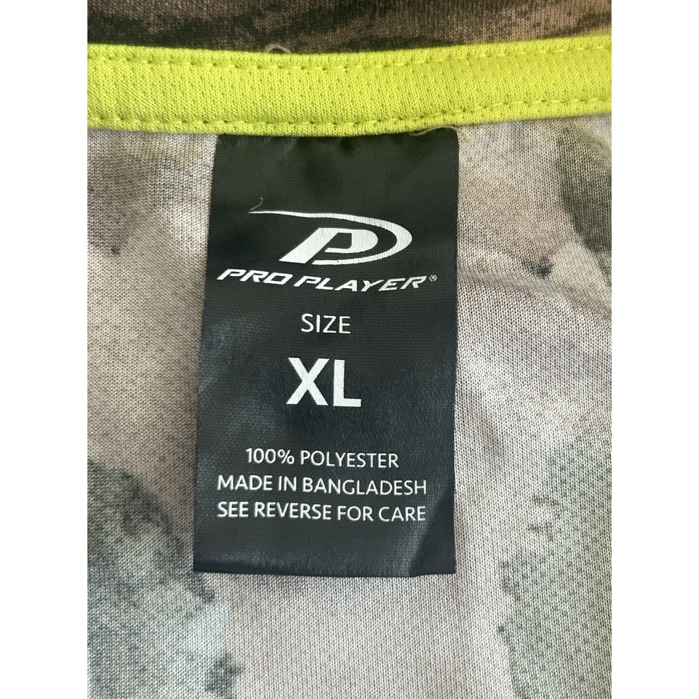 Pro Player Men's XL Performance T-Shirt Camo Print Athletic Short Sleeve Shirt - Picture 4 of 4